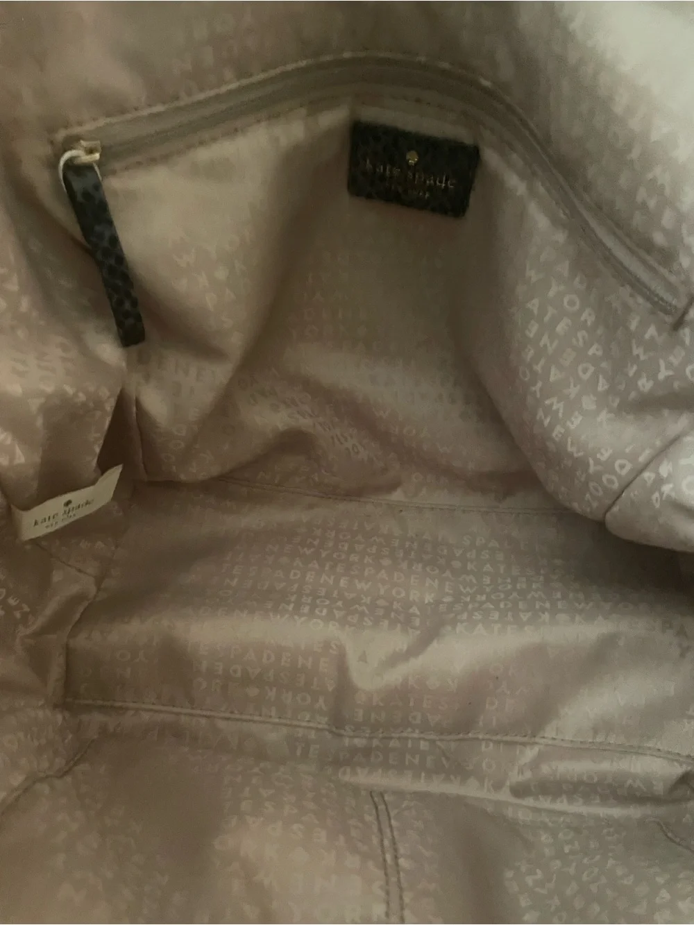 Kate Spade New York Parliament Snake Skin Print purse w Crossbody Strap
